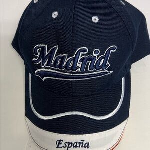 Madrid España Navy blue baseball cap